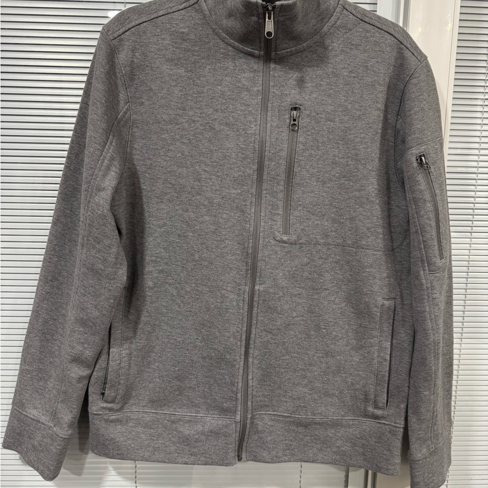 Merona Men's Charcoal Zip-Up Sweater